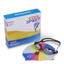 易威斯堡（EasySport） 游泳眼镜三件套装 ES-SW003 浅灰色