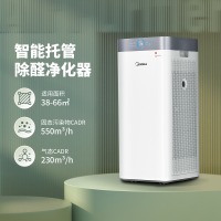 美的 空气净化器除甲醛除PM2.5除异味 极地白 KJ550G-JA32