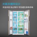 西门子 608升 变频风冷双开门对开门冰箱 浅金色BCD-608W(KA61EA03TI)