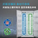 西门子 610升 变频风冷无霜对开双开门囤货冰箱 （银色） BCD-610W(KA92NV60TI)