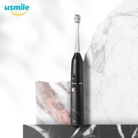 usmile 电动牙刷 情侣款 成人款声波级电动牙刷 大理石黑色