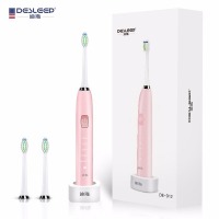 迪斯（Desleep） 美国声波式电动牙刷成人充电式电动牙刷DE-D12 樱花粉
