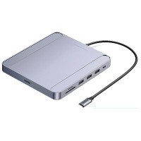 绿联（UGREEN）CM522 Type-C扩展坞 Type-C转千兆网卡+3口USB 分