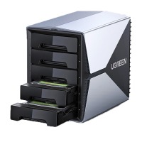 绿联（UGREEN）CM292 2.5/3.5英寸磁盘硬盘柜5盘位 多盘位存储柜SATA串