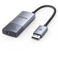 绿联（UGREEN）MM137 DP1.4转HDMI2.1转换器线8K高清 Display