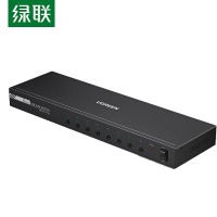 绿联（UGREEN）VGA 8进1出 KVM 切换器录像监控计算机鼠标键盘显示器高清切屏幕