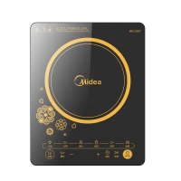 美的（Midea） 电磁炉触摸屏家用多功能防水烧水炒菜煲汤RT22F0101进口微晶玻璃 