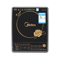 美的（Midea）电磁炉HK2002按键式老人机定温定时台式家用爆炒防水2000W防水