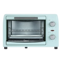 美的（Midea）家用小烤箱 上下石英管均匀烘焙 12L 多功能迷你烤箱PT12B0 淡雅