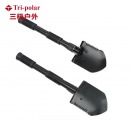 三极户外（Tri-polar）TP5542  锰钢小折叠铲多功能工兵铲  黑色