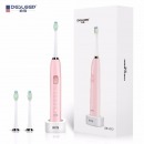 迪斯（Desleep） 美国声波式电动牙刷成人充电式电动牙刷DE-D12 樱花粉