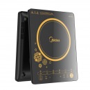 美的（Midea） 电磁炉触摸屏家用多功能防水烧水炒菜煲汤RT22F0101进口微晶玻璃 黑色