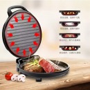 美的（Midea）电饼铛家用智能早餐机煎烤机大烤盘烙饼机三明治机早餐机博饼机电饼铛MC-JHN34Q