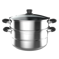 美的（Midea）ZG26Z01 蒸锅家用304不锈钢26CM