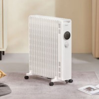 美的（Midea）NYW-MG取暖电暖器烤火炉电热油汀3000W大功率17片自动控温干衣晾