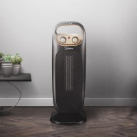 美的（Midea）取暖器NTH20-15B轻音低噪多档功率摇头暖风机烤火炉倾倒断电家用省电