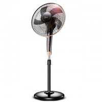 美的（Midea）电风扇遥控落地扇预约摇头俯仰五叶FS40-13GR家用40cm厘米大风量