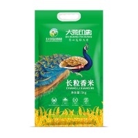 大荒印象长粒香大米5kg真空袋装团购福利礼品 绿色 5kg
