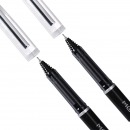 晨光(M&G)文具0.5mm黑色中性笔 MG666系列考试签字笔 碳素黑笔 全针管水笔 12支/盒AGPB4501