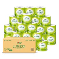 心相印卷纸 云感柔肤 4层110g*30卷卫生纸巾（整箱销售）