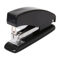 晨光（M&G）文具12#黑色订书机 商务型省力订书器 办公财会用品 单个装ABS91640
