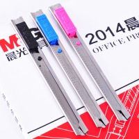晨光（M&G）晨光9mm美工刀金属ASS91314 5把
