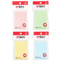 晨光（M&G）YS-09便利贴粘性彩色4色便利贴 粘性便签纸留言贴 3X2多彩优事贴100