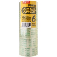 晨光（M&G）高透明胶带小胶带 24mm*30y （6卷/筒装） AJD97325（3筒装