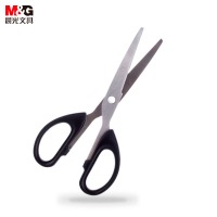 晨光（M&G）晨光普惠型经典剪刀160mm黑色ASSN224811 5把
