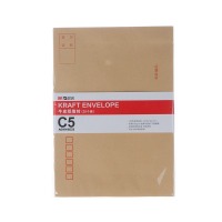 晨光（M&G）信封加厚牛皮纸邮局C5黄色专用票据袋子工资袋增值税票据袋20个/包*3AGW