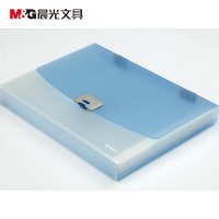晨光（M&G）办公手提风琴包 资料包 透明单个装 颜色随机 AWT90961