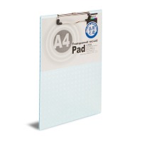 晨光（M&G）文具A4便携竖式书写记事夹文件夹垫板 资料夹 会议报告夹单个装竖式透明记事板
