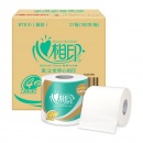 心相印卷纸特柔系列4层180克27卷整箱卫生纸有芯卷筒纸厕纸