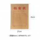 晨光（M&G）晨光高挺度牛皮纸档案袋（4cm）APYRAY75 20个/包