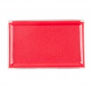 晨光（M&G）文具红色财务专用印台 138*88mm方形透明快干印泥 2个装AYZ97513