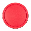 晨光（M&G）文具红色财务专用快干印台 85mm圆形透明快干印泥印台 4个装AYZ97519