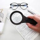晨光（M&G）放大镜 LED光学3倍双镜片手持阅读放大镜 学习办公用品 单个装ARCN8262