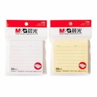 晨光（M&G）文具88页横线便利贴 粘性便签纸留言贴 76*76mm记事贴优事贴便签本子 