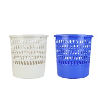 晨光（M&G）垃圾桶塑料实色办公纸篓/垃圾篓办公厨房卫生间客厅清洁桶经济型（灰）ALJ99