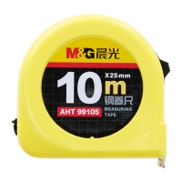 晨光（M&G）文具10m*25mm标准钢卷尺 办公/家庭装修通用米尺/尺子 测量钢卷盒尺伸