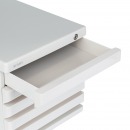 晨光（M&G）文具灰色五层桌面带锁文件柜 抽屉式收纳柜 办公财会资料柜 单个装ADM95298