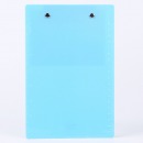 晨光（M&G）文具耐折型实色书写板夹多功能写字板书写垫写板办公用品文件夹A5（粉蓝）ADM95370N3 单个装