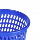 晨光（M&G）垃圾桶塑料实色办公纸篓/垃圾篓办公厨房卫生间客厅清洁桶经济型（灰）ALJ99410 单个装