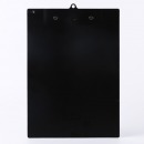 晨光（M&G）文具A4黑色便携竖式书写板夹 记事夹文件夹资料夹 会议报告夹垫板 单个装ADM95106