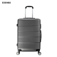 爱登堡（Edenbo）F1001 商务行李箱旅行拉杆箱大容量耐磨托运箱 陨石灰 20英寸