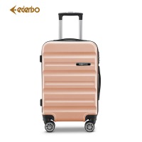 爱登堡（Edenbo）F918-1 行李箱商务旅行拉杆箱登机箱 金色 20英寸