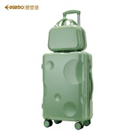 爱登堡（Edenbo）F336 时尚旅行拉杆箱行李箱万向轮登机箱牛油果色 20英寸