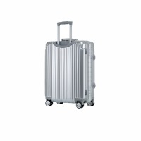 爱登堡（Edenbo）F1520 时尚高档铝框旅行拉杆箱登机箱 银色 29英寸