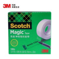 3M 思高 810-CQ33 神奇隐形胶带 学习修补 可黏错题 19mm×33m 12卷/