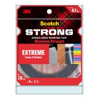 3M 思高 414-M19 多用途强粘胶带 耐高低温 防水 19mm*4m 适用于乳胶漆墙